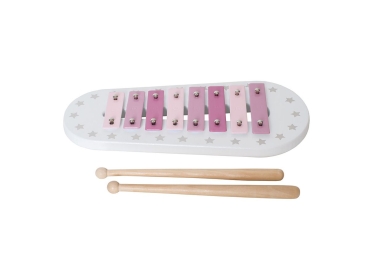 Musikspielzeug Xylophon rosa von Jabadabado